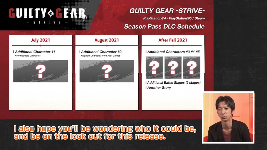 Guilty Gear: strive first season pass content dlc arc system works