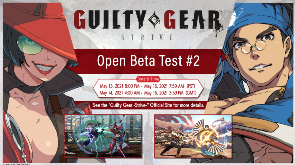 guilty gear strive beta 2
