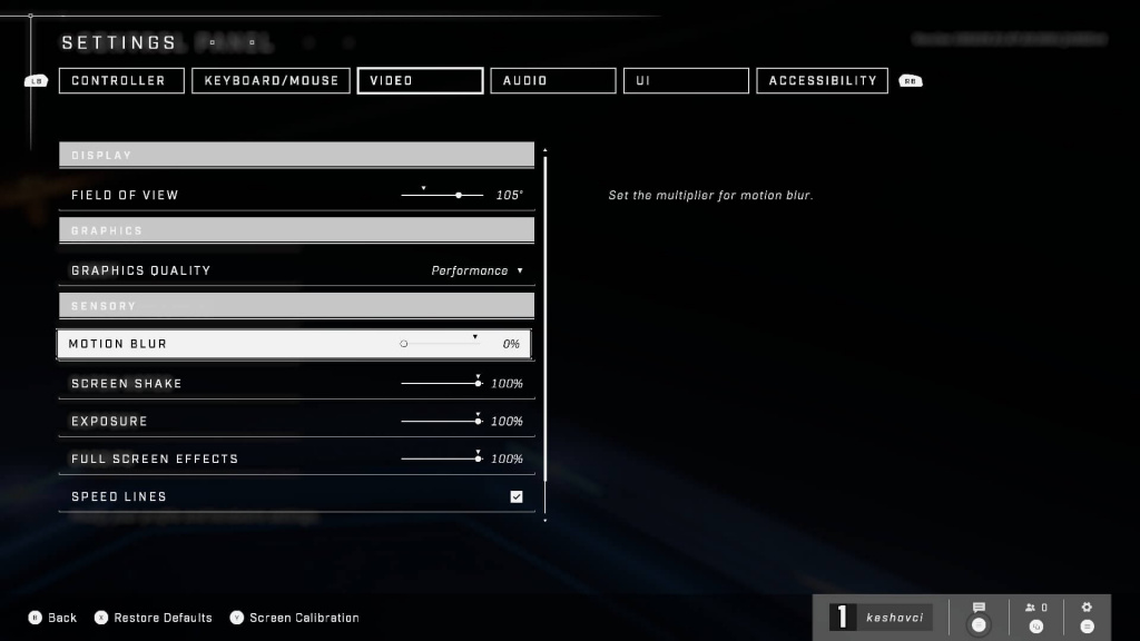 FOV Slider Halo Infinite