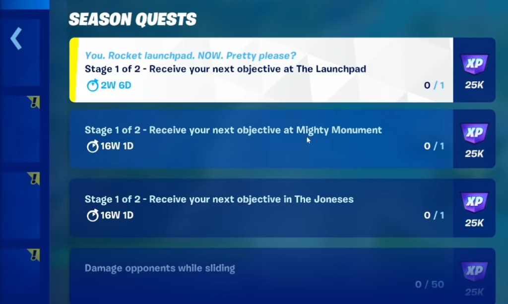 Where is the launchpad in Fortnite Chapter 3 Season 1