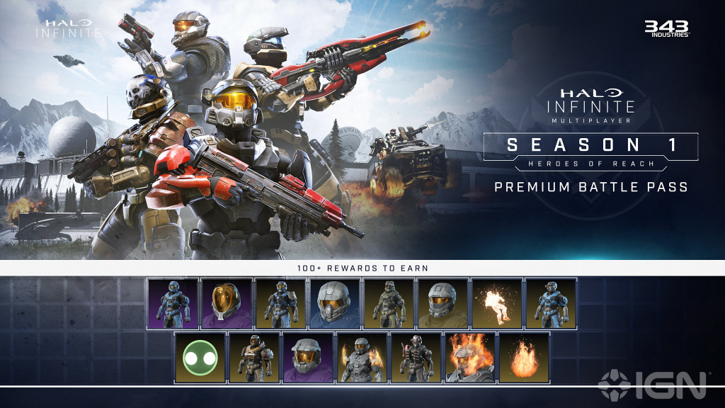 halo infinite battle pass rewards