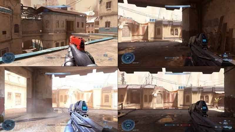How to play multiplayer split-screen in Halo Infinite?