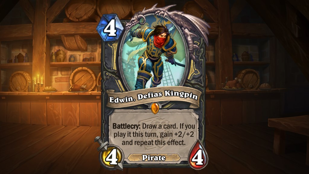 Edwin Defias Kingpin Hearthstone