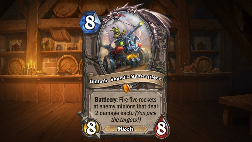Goliath, Sneed's Masterpiece Hearthstone Deadmines