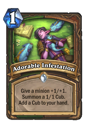 top Hearthstone cards in Standard Adorable Infestation