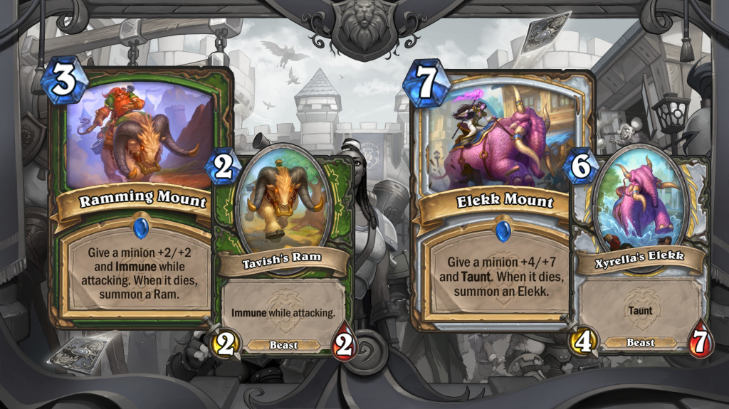 United in Stormwind mount cards