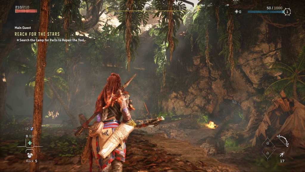 horizon forbidden west pullcaster grappling hook guide how to get