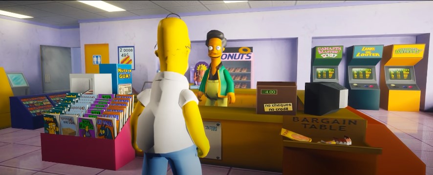 Simpsons hit and run remake remaster unreal engine