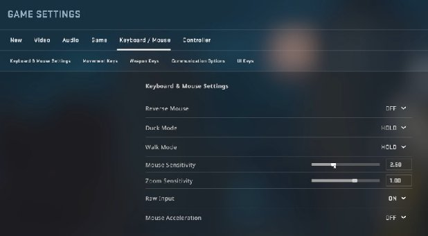 Splitgate mouse sensitivity settings