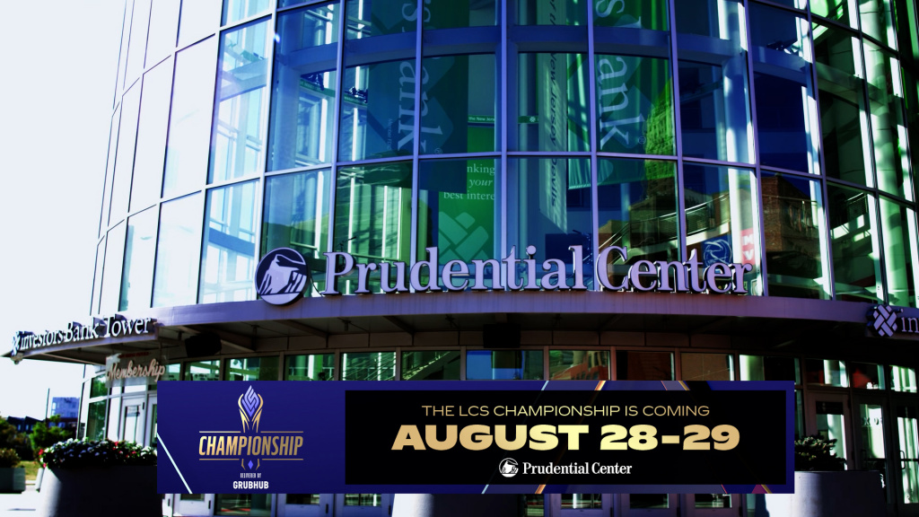 League of Legends LCS Championship 2021 Prudential Center venue