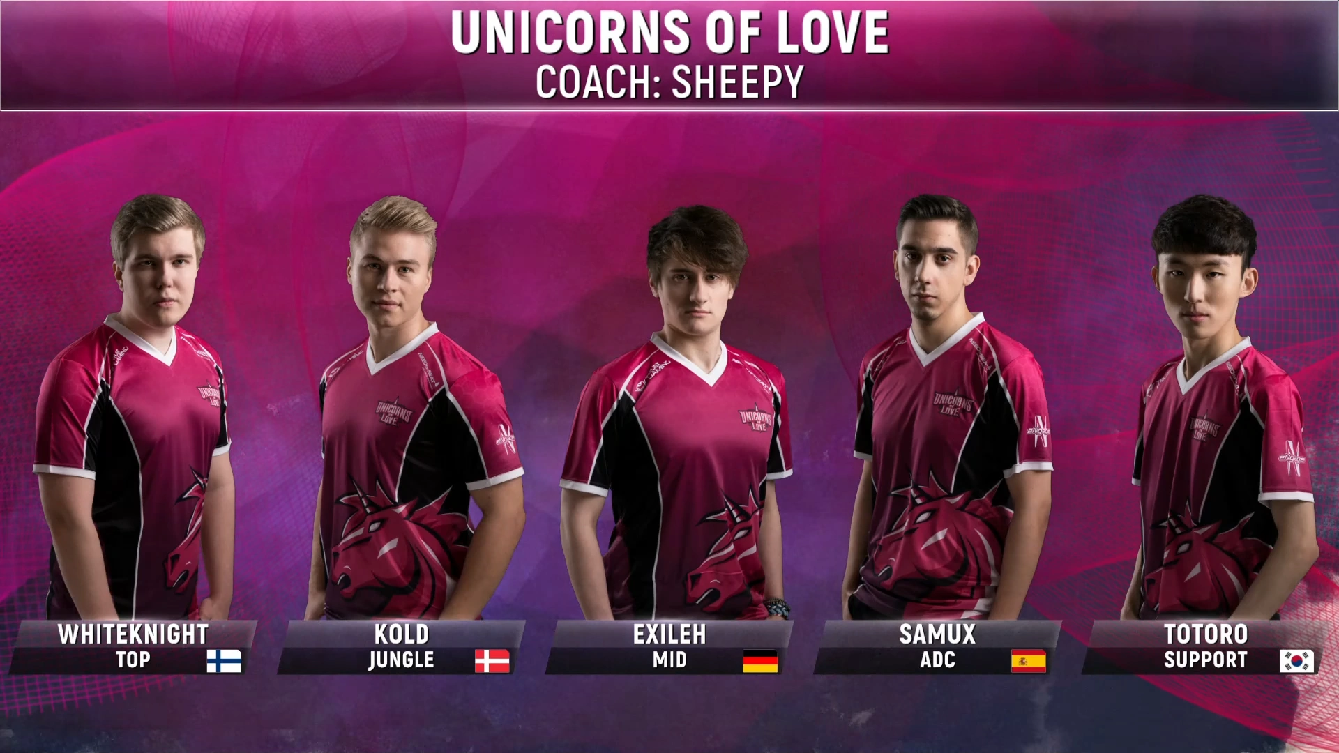 Worlds 2021 Play In Unicorns of Love