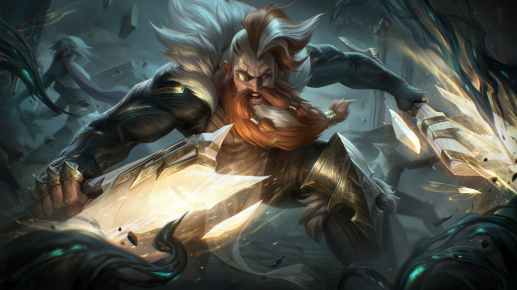 League of Legends Sentinel Olaf