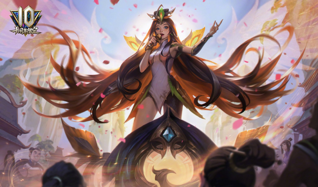 League of Legends Graceful Phoenix Seraphine