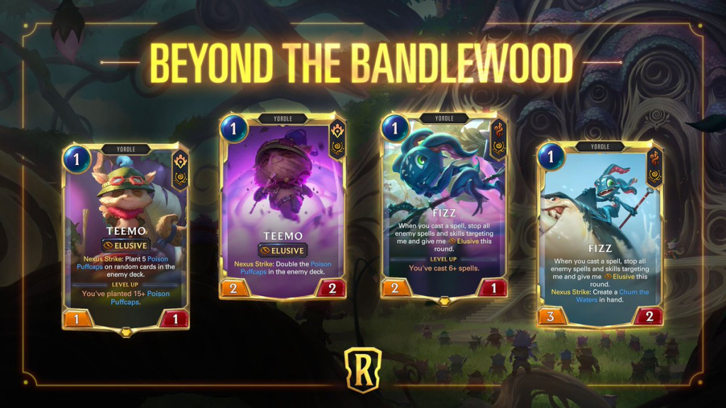 Legends of Runeterra Beyond the Bandlewood new cards