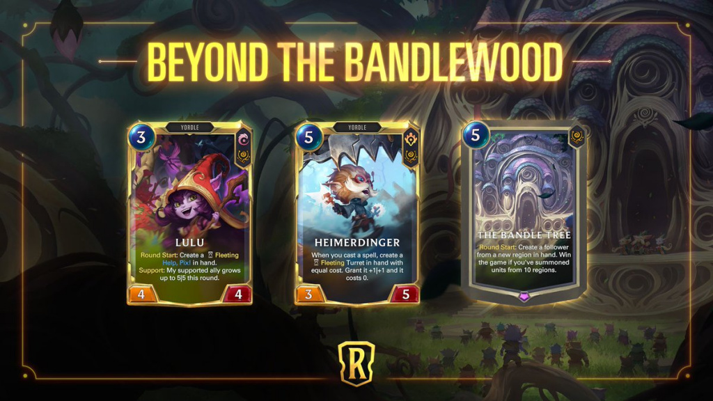 Legends of Runeterra Beyond the Bandlewood new cards