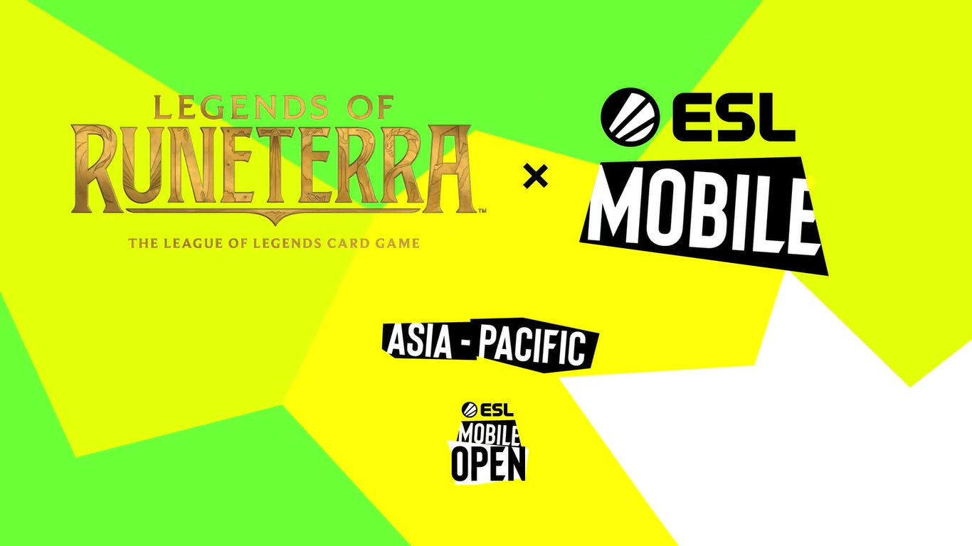 ESL Mobile Open Asia-Pacific Legends of Runeterra banner
