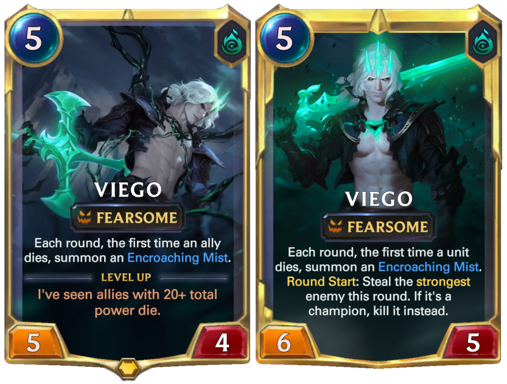 Legends of Runeterra Ruination Viego cards