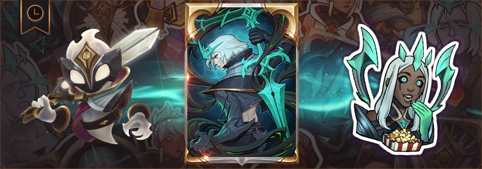 New Sentinels of Light skins and cosmetics for Legends of Runeterra