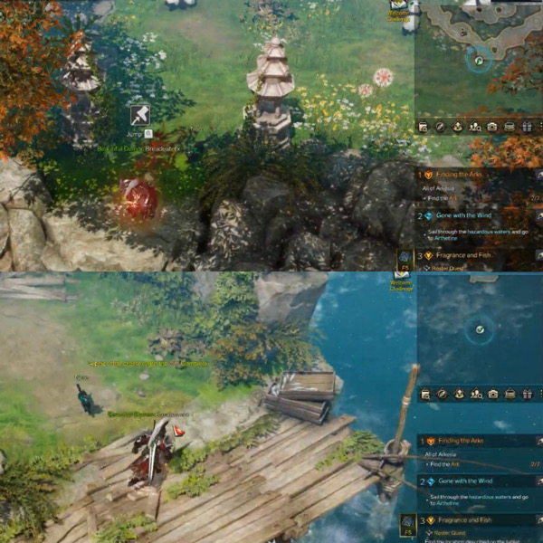 lost ark fragrance and fish quest guide panda island second clue location