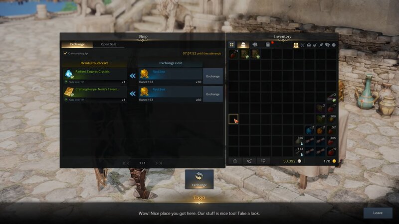 Alterate trade for Radiant Zagoras Crystal