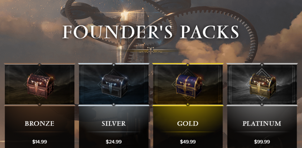 Can you transfer Lost Ark Founder’s Packs items?