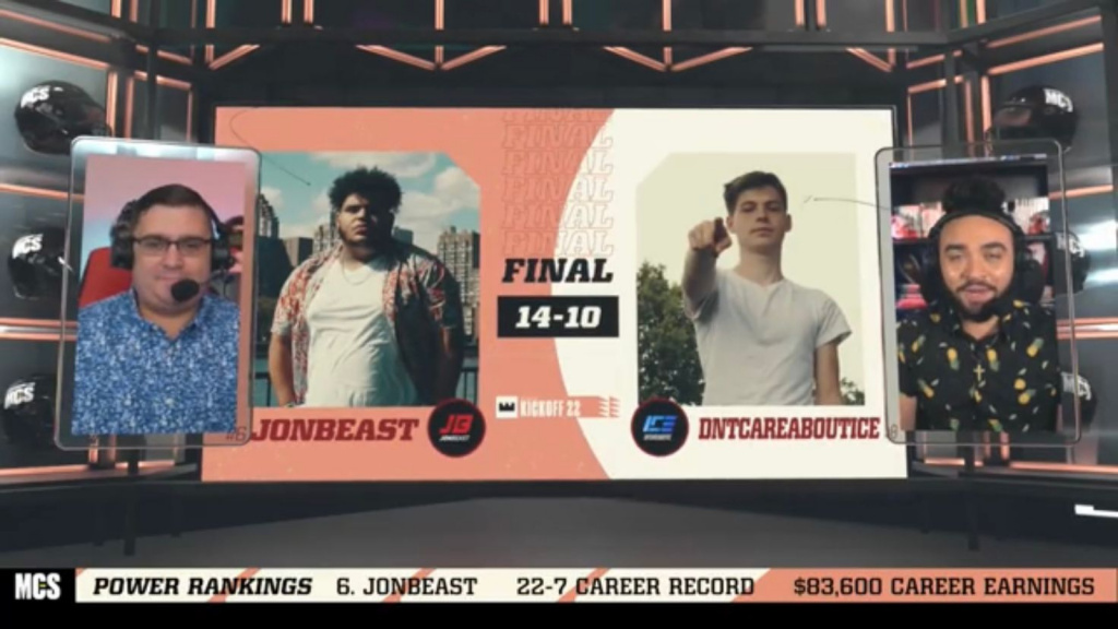 Madden 22 MCS Ultimate Kickoff Jonbeast VS DNTCAREABOUTICE