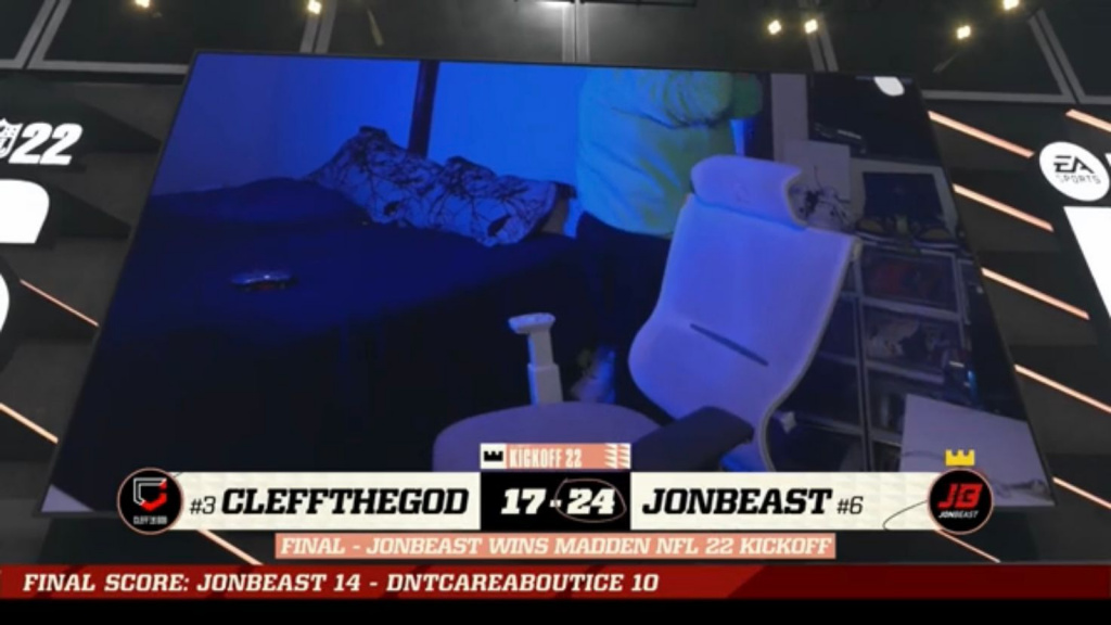 Madden 22 MCS Ultimate Kickoff Jonbeast wins the title
