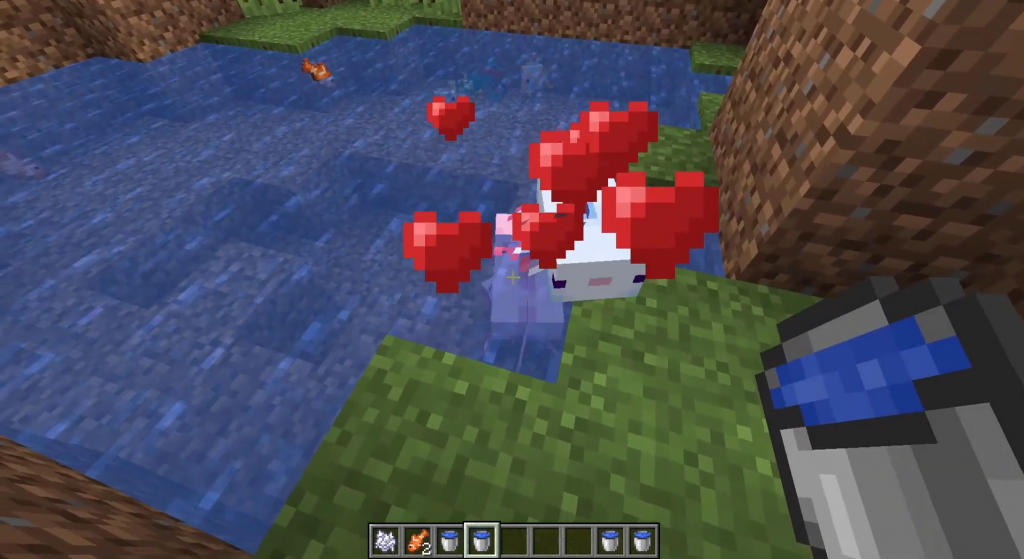 How to tame and breed Axolotls in Minecraft 1.17