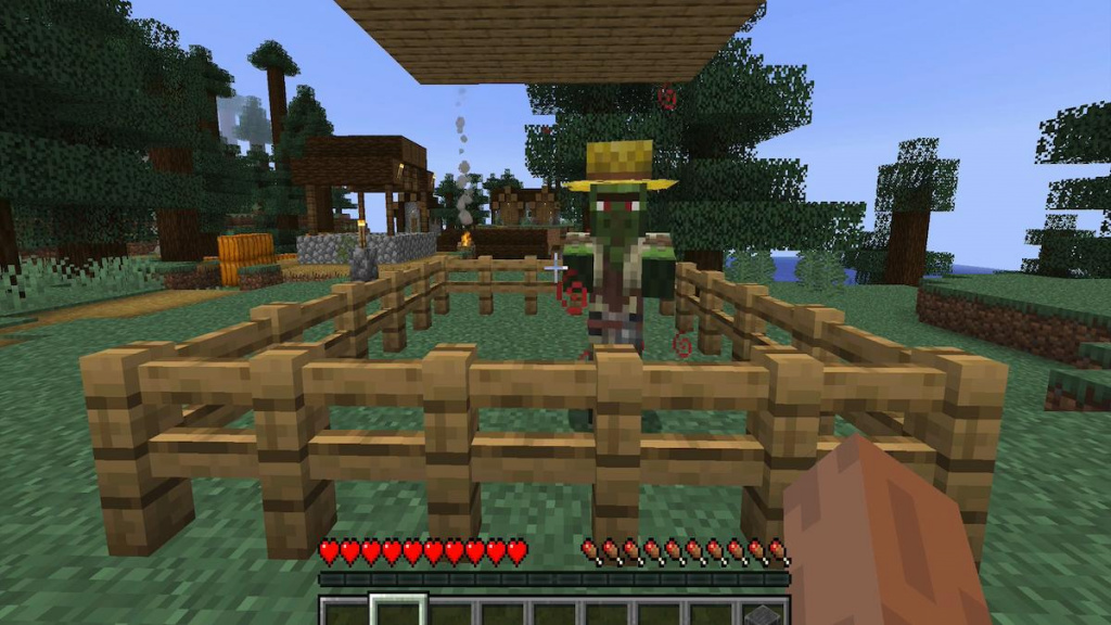 Step by step guide to cure a zombie villager