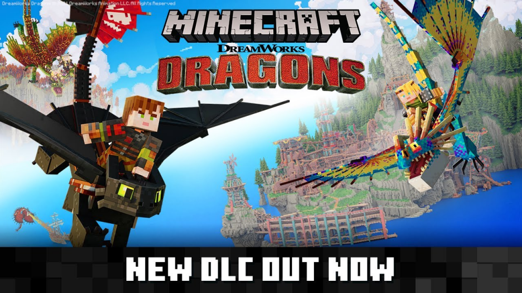 how to train your dragon minecraft