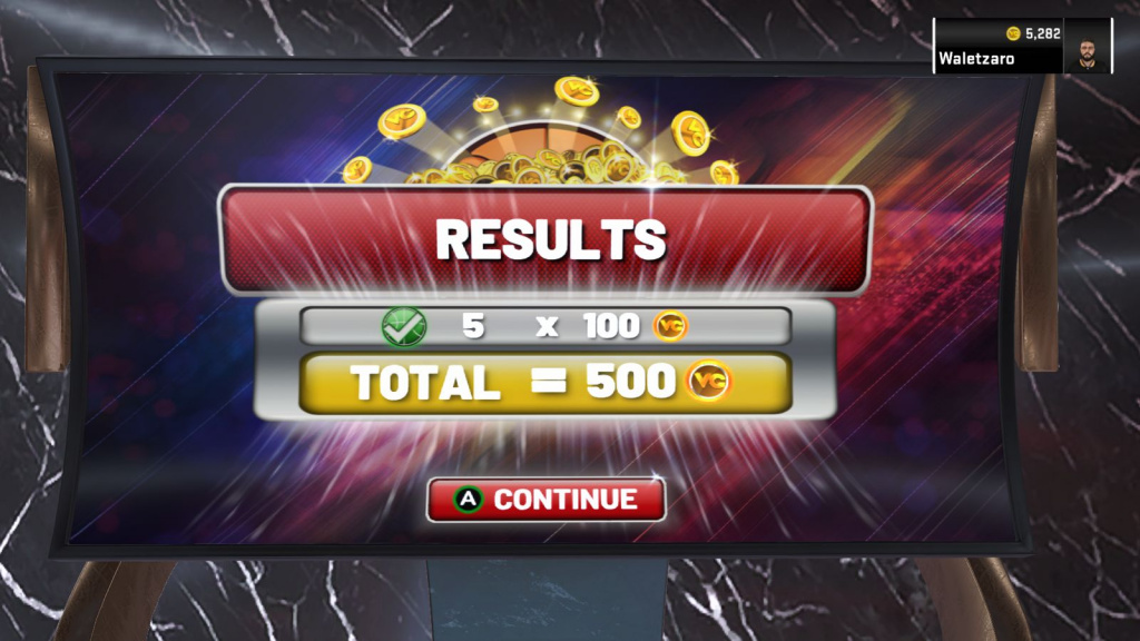 NBA 2K22 Daily Pick'Em Results Page