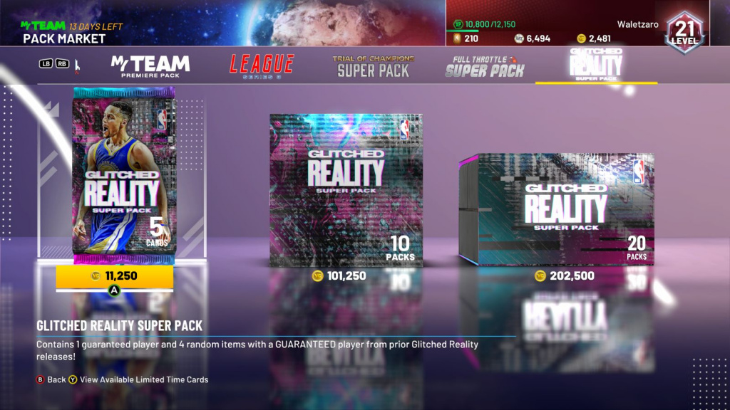 Glitched Reality Super Pack Market 