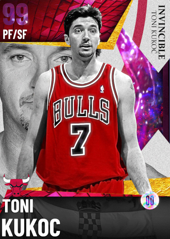 NBA 2K21 Invincible Toni Kukoc 