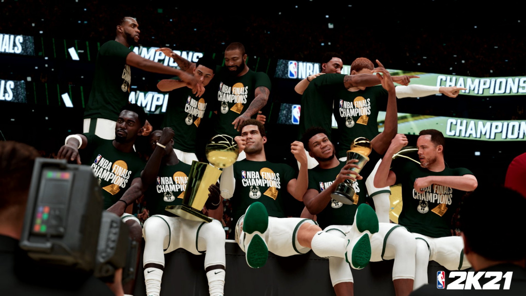 NBA 2K21 MyTeam Milwaukee Bucks NBA Champs Event GINX