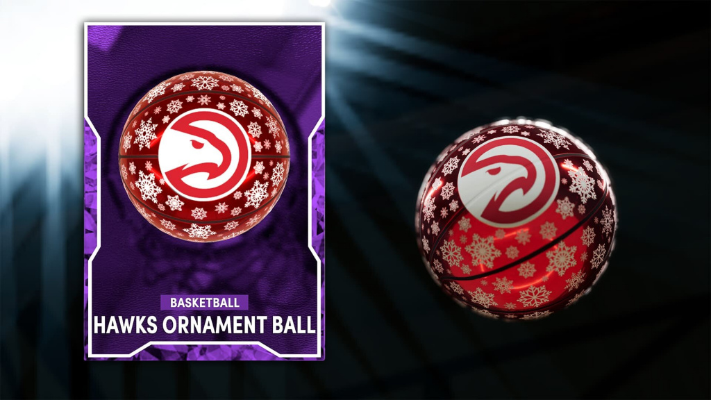 NBA 2K22 Season 3 Iced Out Ornaments Balls