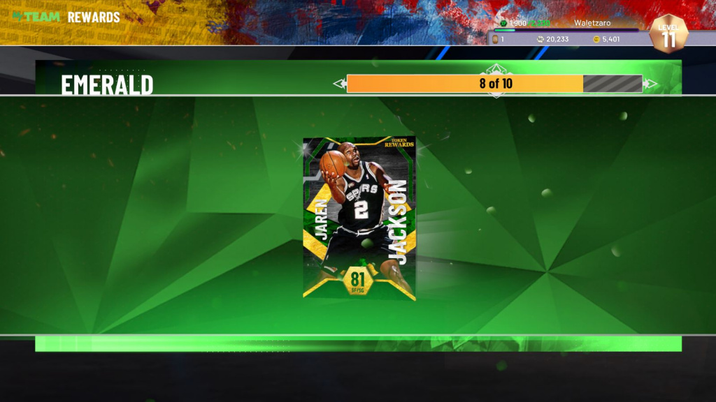 NBA 2K22 Token Rewards Player Items 