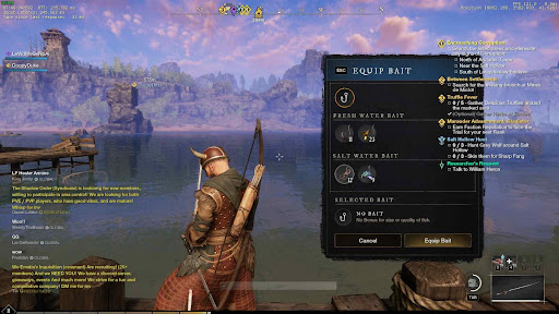 New World fishing bait