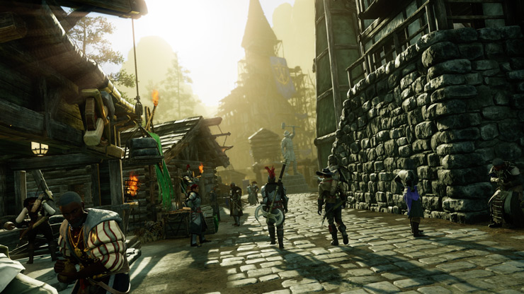 New World PTR release date time how to join servers new content enemies weapons pvp trading post changes