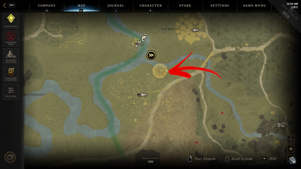 Fifth mint farming spot. (Picture: Amazon Games)
