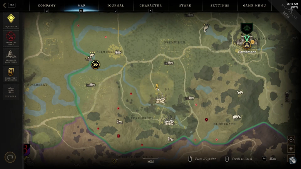 Seventh mint farming spot. (Picture: Amazon Games)
