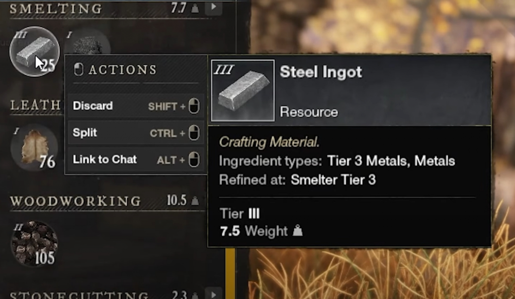 New World Steel ingots
