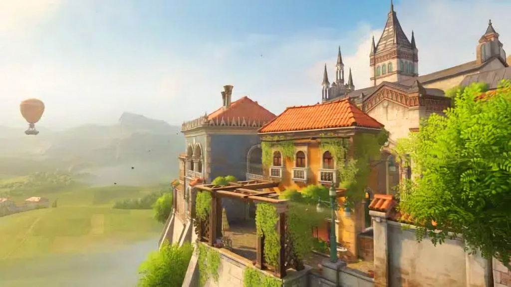 Overwatch Malevento map