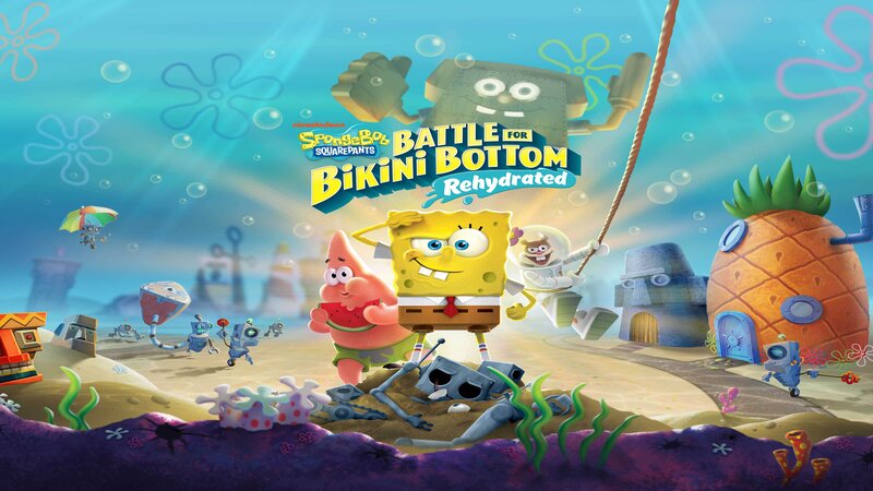Spongebob Squarepants: Battle for Bikini Bottom - Rehydrated will be available of PlayStation Plus on the 5th of April