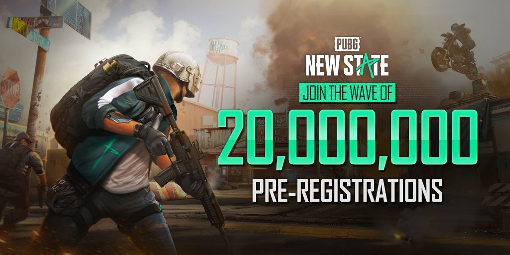 PUBG New State ios preregistration details launch trailer teaser krafton