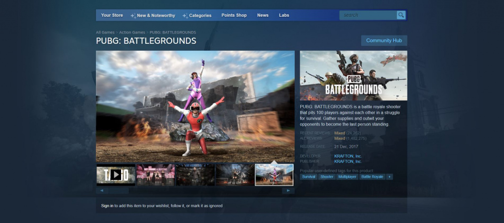 PlayerUnknown's Battlegrounds renamed to PUBG: Battlegrounds No sign of creator