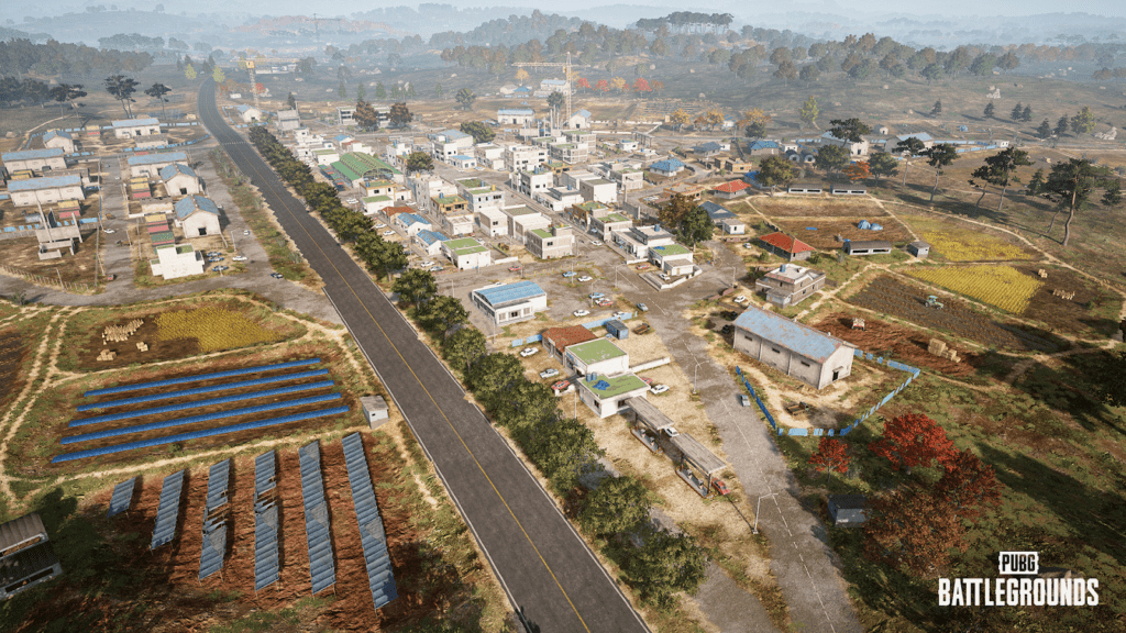 PUBG Taego Map best landing spots