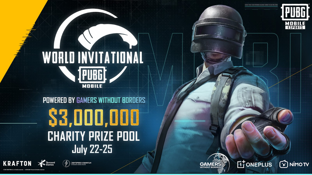 PUBG Mobile World Invitational 2021 PMWI how to watch schedule teams prize pool charity