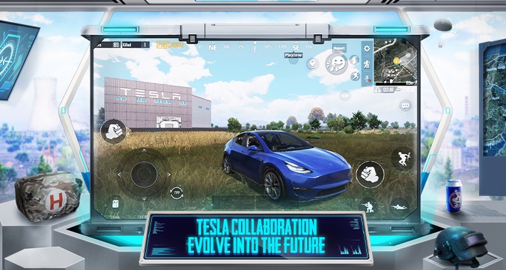 Tesla car in PUBG Mobile how to get