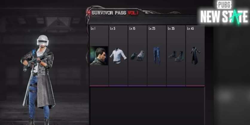 PUBG New State survivor pass price cost season 1 all rewards premium free