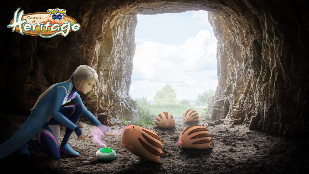 Pokemon Season of Heritage Event cave